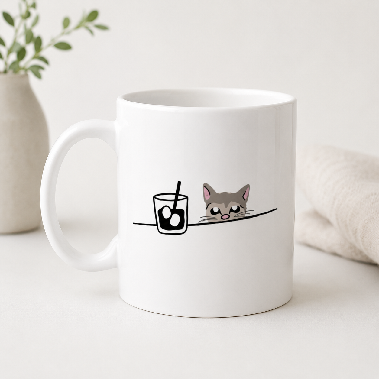 Strawberry at the Bar Mug