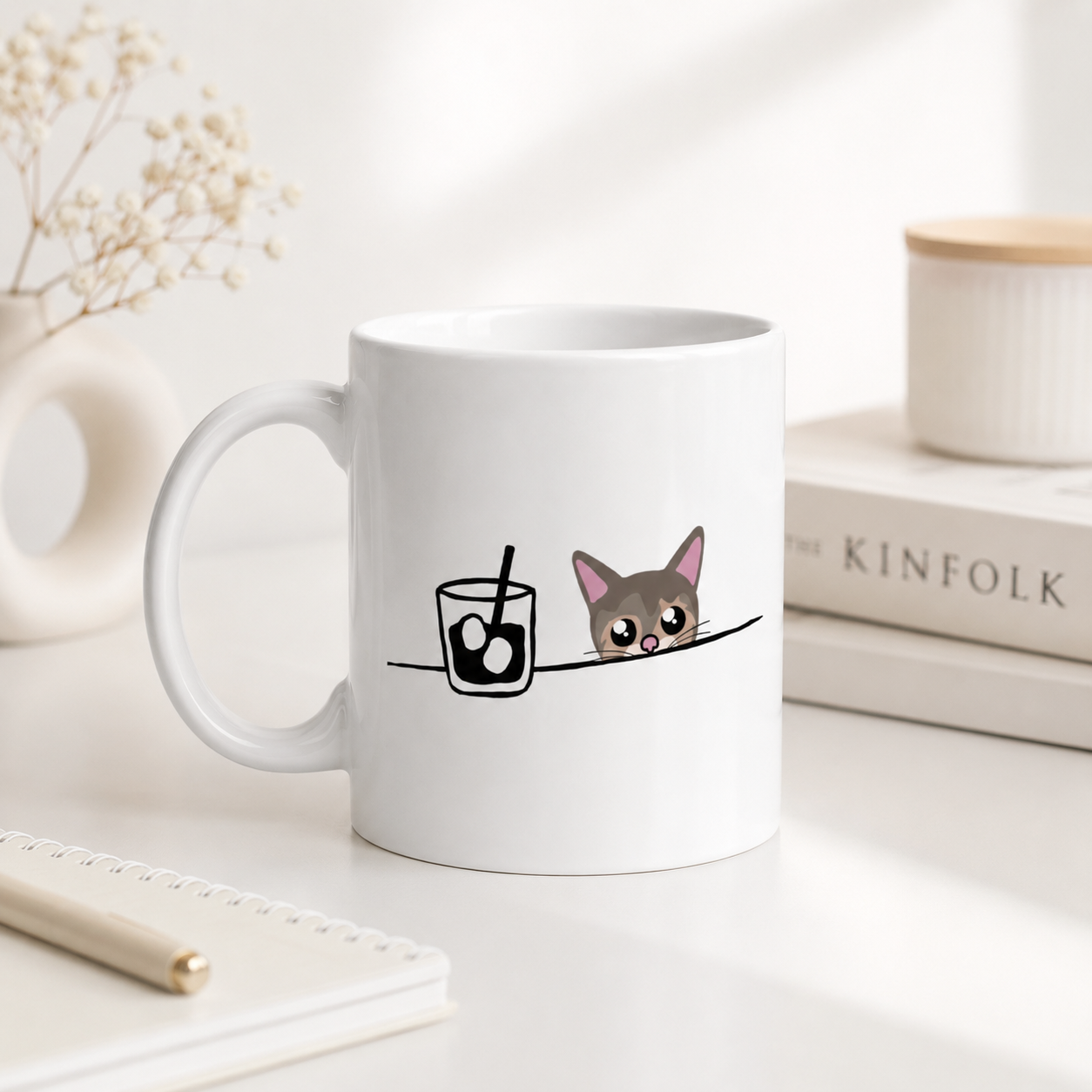 Strawberry at the Bar Mug