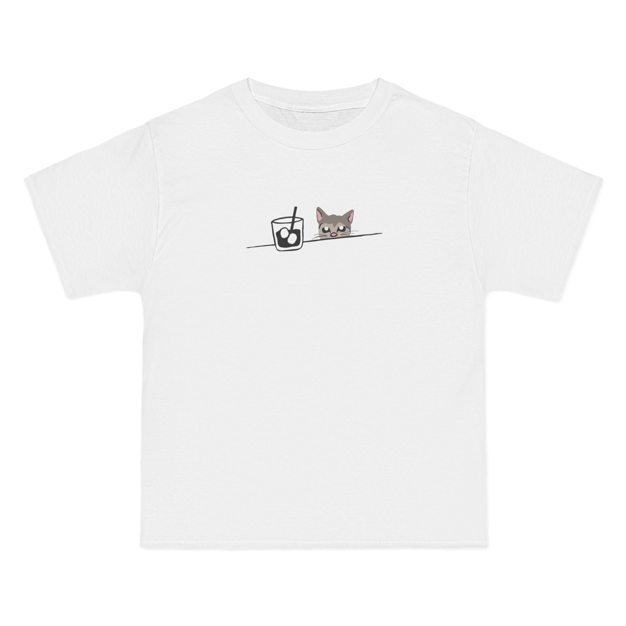 Strawberry at the Bar Shirt - UNISEX - 100% COTTON - OVERSIZED FIT